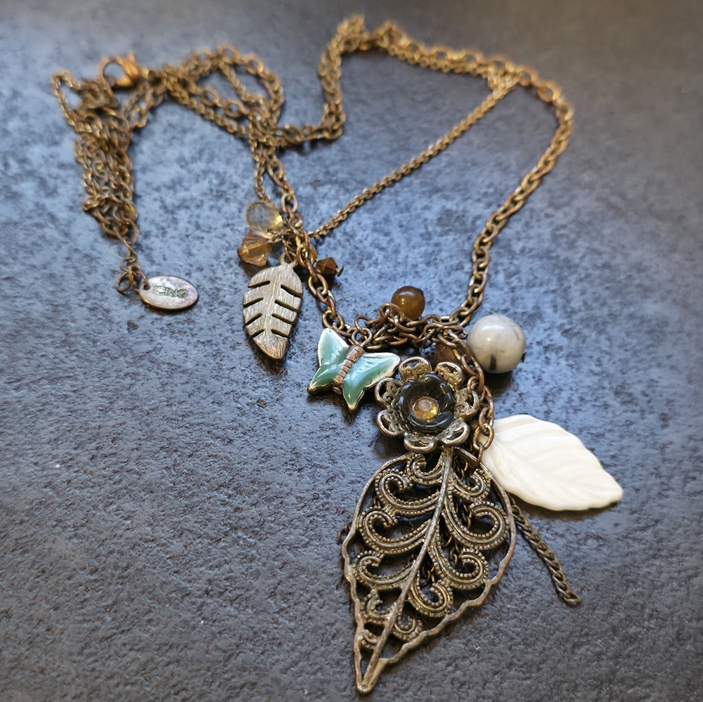 Vintage Icing charm necklace